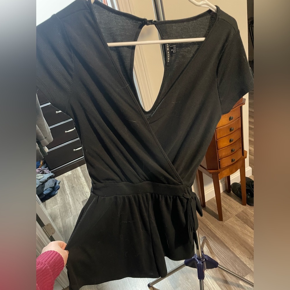 Black romper. Size small.